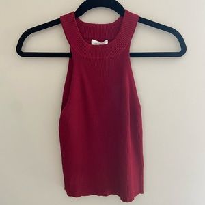 NWT Sleeveless Crop Top